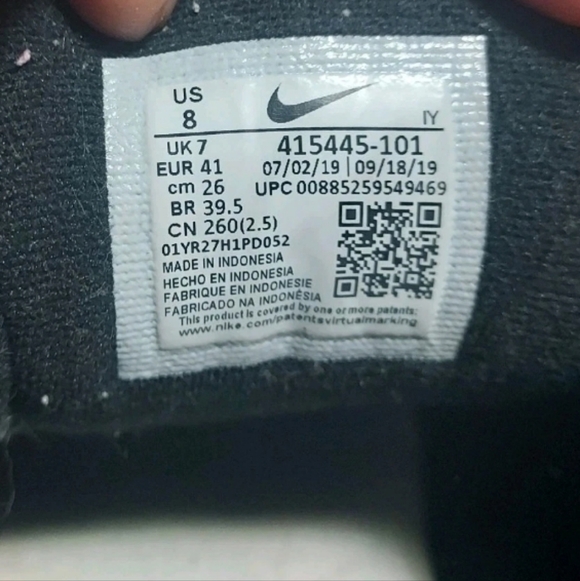 Nike Mens Air Monarch IV Athletic Shoes US8/UK7 - Picture 6 of 6